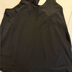 NWT Lululemon Women’s Black Pleated Essential Tank Top Size 10 Racerback